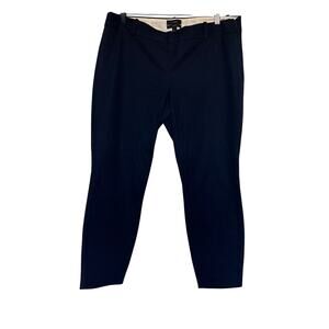 J. Crew Minnie Pants in Navy Stretch Twill, 10